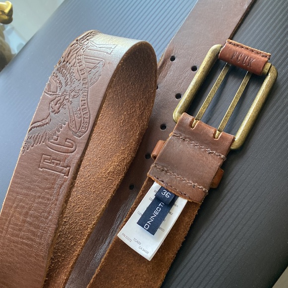 Brown belt FCUK brand . Size 36. 1,5inches Width - Picture 2 of 10
